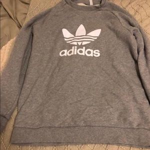 Grey Adidas Crewneck